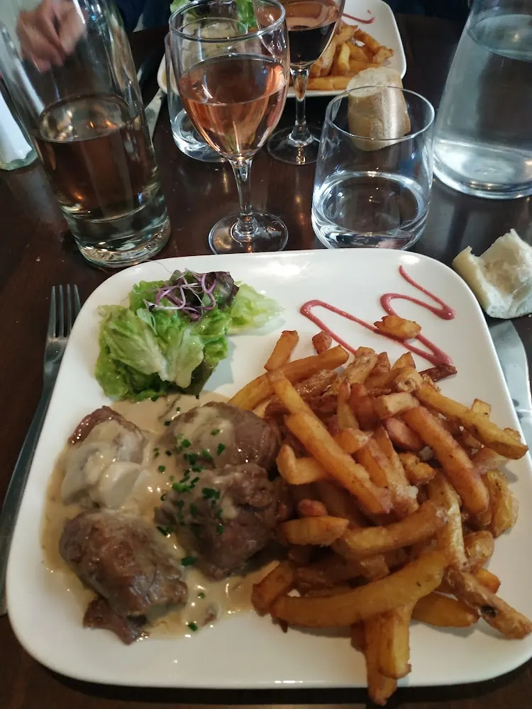 Joue de Porc Sauce Champignons